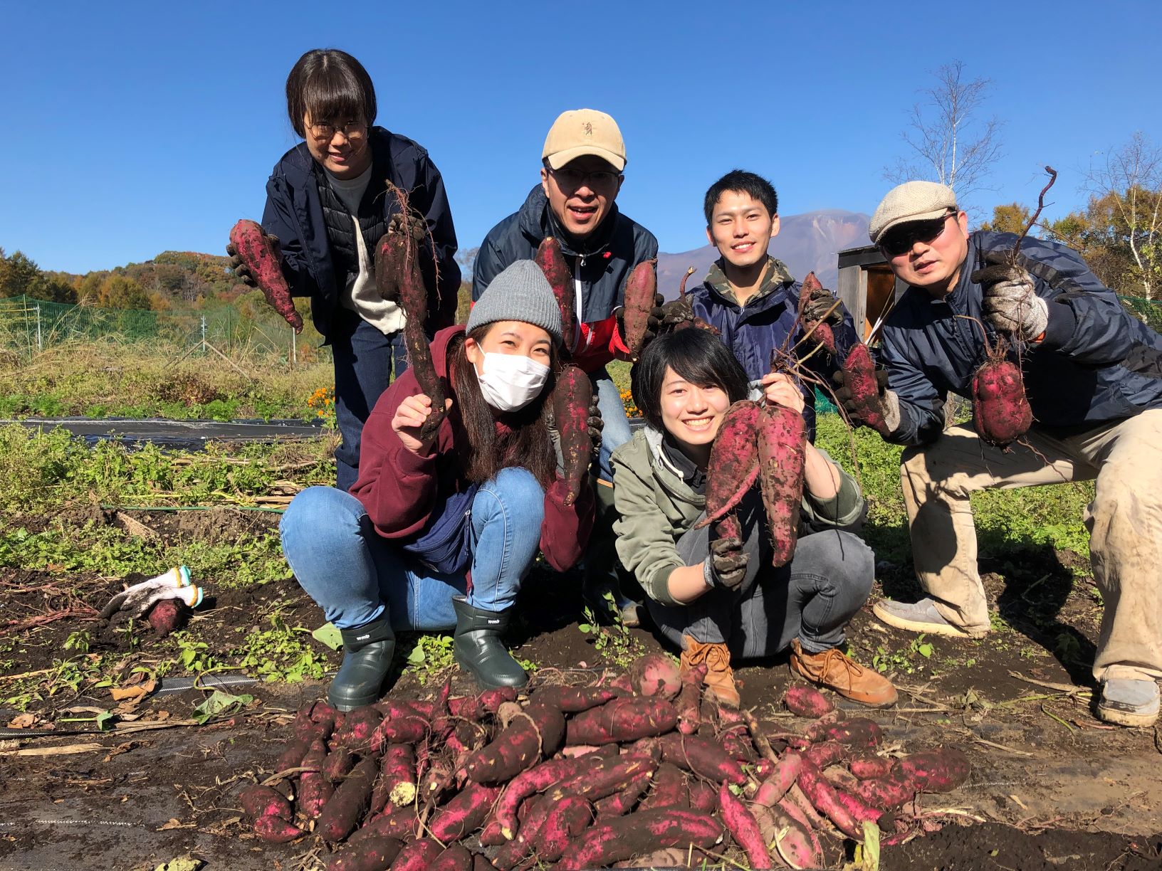 音羽菜園体験プラン!~秋の収穫焼き芋大会参加券付き~