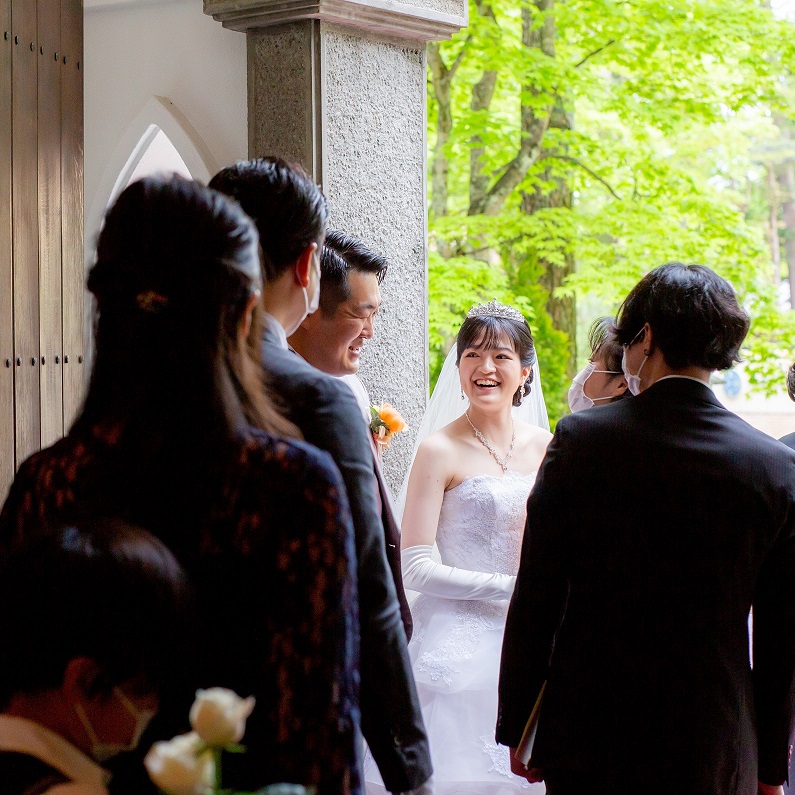 コロナ禍の家族との結婚式 公式 旧軽井沢 ホテル音羽ノ森